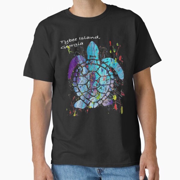 Item preview, Beach Design Tybee Island, Georgia Abstract Sea Turtle designed and sold by Jobrien58.