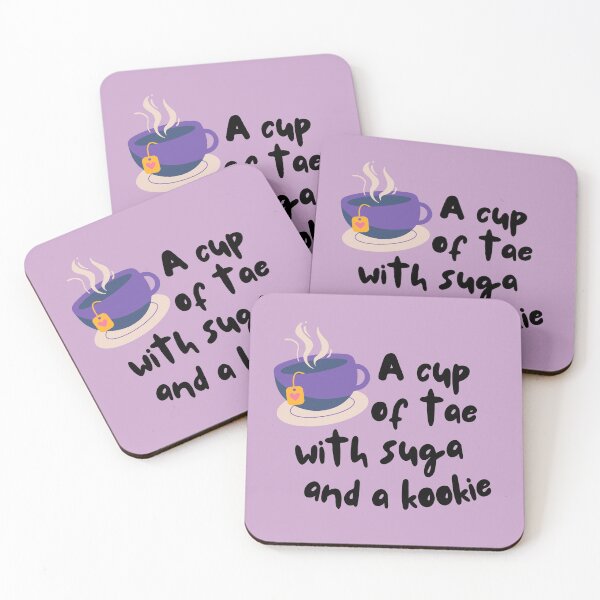Item preview, A Cup of Tae with Suga and a Kookie designed and sold by Hilomind.