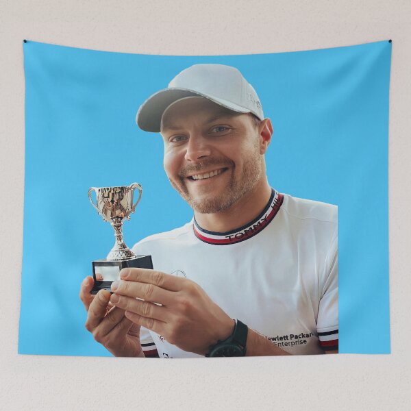 Item preview, Valtteri Bottas F1 Driver with small Trophy Alfa F1 Team Zhou Guanyu Teammate Stake designed and sold by FormulaGTee1.