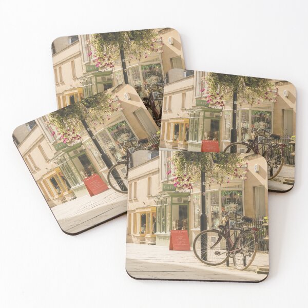 Item preview, Street photography of Margaret's Buildings in cotswold city Bath designed and sold by Rowena Ko.
