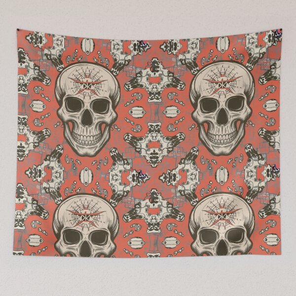Item preview, Skull Pattern 2 designed and sold by asmaa gamal.