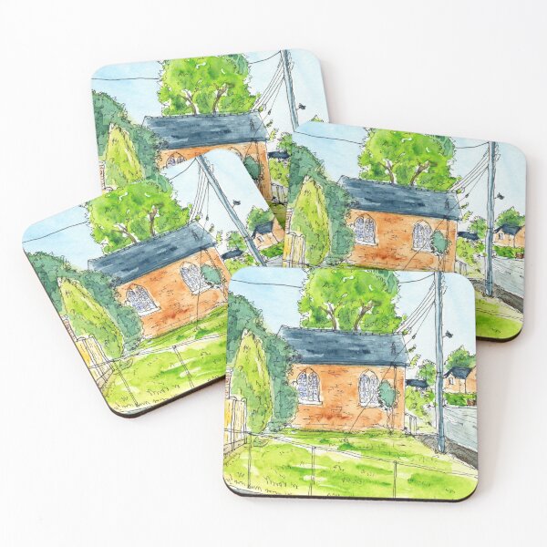 Item preview, The Old Chapel in Yarnfield Stone designed and sold by paleheather.