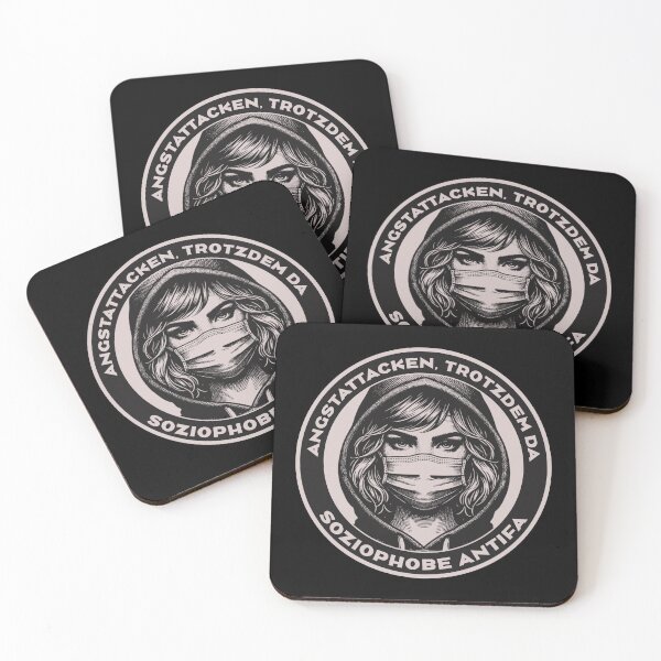 Item preview, Sociophobic Antifa anxiety attacks, still there! designed and sold by Dunkelflaute.