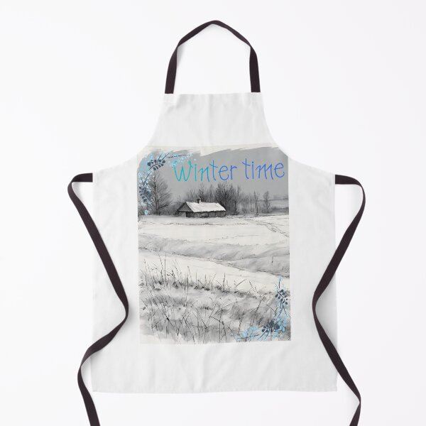 Item preview, Old house winter time designed and sold by JDGeoShop.