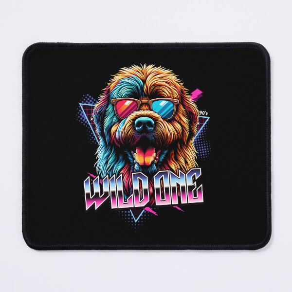 Item preview, Wild One Bouvier des Flandres Dog designed and sold by RedDesignSyc.
