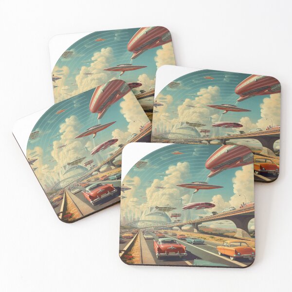 Item preview, Retro Future Trafic Jam designed and sold by RetroFutureee.