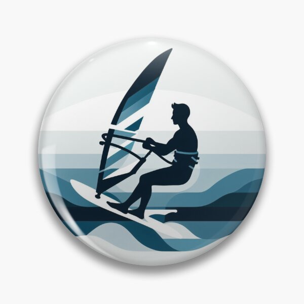 Item preview, Abstact Surfing Guy in Blue designed and sold by Gaborai.
