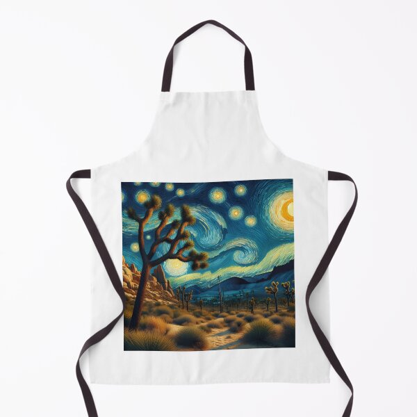 Item preview, Joshua Tree National Park, California, USA, design in the style of Vincent van Gogh Starry Night designed and sold by CreativeSparkzz.