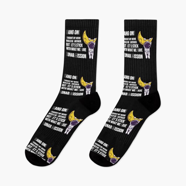 Item preview, Hang on! Back to the moon. Lunar Mission. designed and sold by UnCoverDesign.