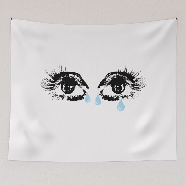 Item preview, black eyes, tears, water designed and sold by LYDIA0304.