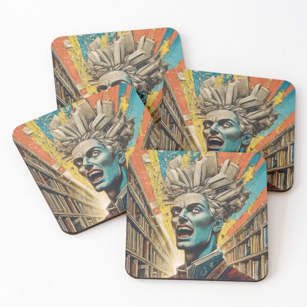 Item preview, Bookstore designed in the pop art style designed and sold by fotofeast.