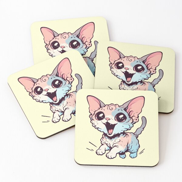 Item preview, Cute devon rex designed and sold by Anna Halasek.