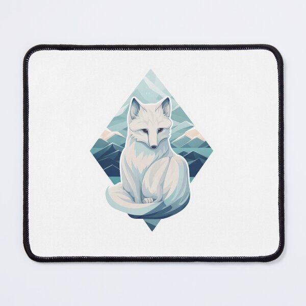Item preview, Arctic Fox Minimalist designed and sold by NicolasGlowArt.