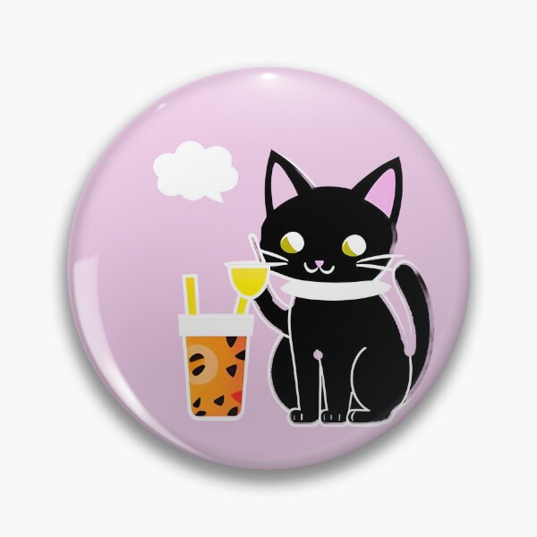 Item preview, Boba Tea Cat - Cat with Bubble tea designed and sold by FunShuiGB.