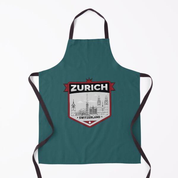Item preview, Zurich city with switzerland flag designed and sold by Donutlovers.