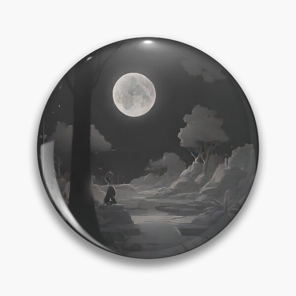 Item preview, Silver Moonlit Trees designed and sold by Sadia  Jannat.
