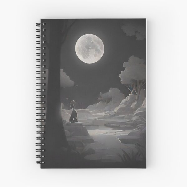 Item preview, Silver Moonlit Trees designed and sold by Sadia  Jannat.
