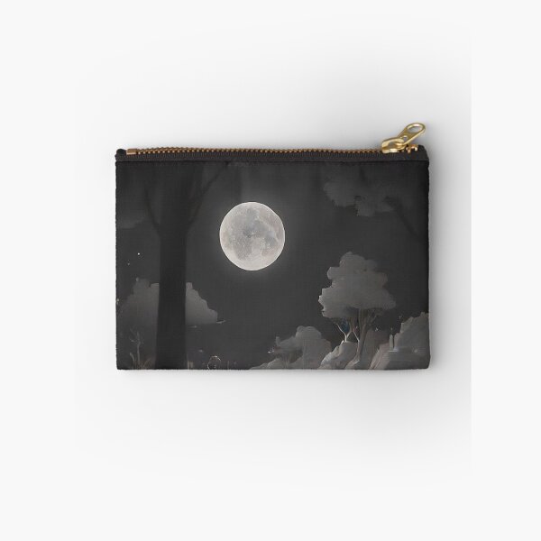 Item preview, Silver Moonlit Trees designed and sold by Sadia  Jannat.