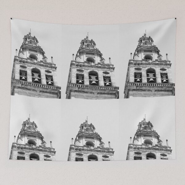 Item preview, Belltower Cordoba Black and White Vertical designed and sold by eddiebarronshop.