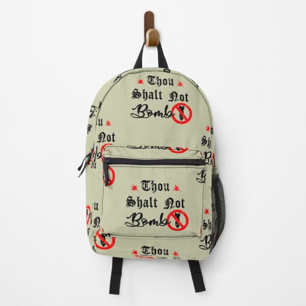 Item preview, Thou Shalt Not Bomb designed and sold by DEEZAYN.