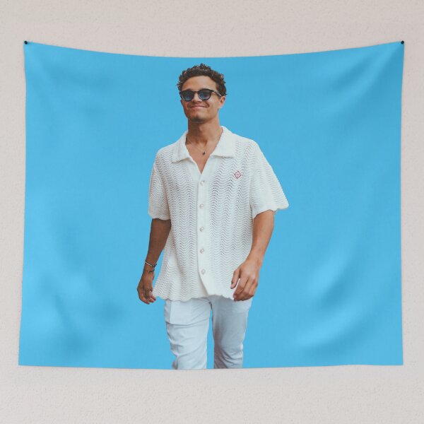 Item preview, Norris F1 Driver Casual White Outfit McLarenF1 Oscar Piastri's Teammate designed and sold by FormulaGTee1.