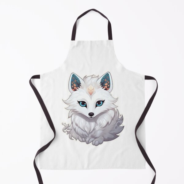 Item preview, Arctic Fox Sticker designed and sold by NicolasGlowArt.