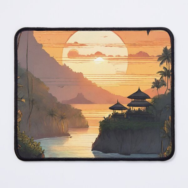 Item preview, Sunrise in Bali Beautiful View Perfect Gift designed and sold by xiaidex.