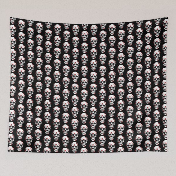Item preview, Red Lipstick Kiss Skull Grunge Retro designed and sold by wolfkin-design.