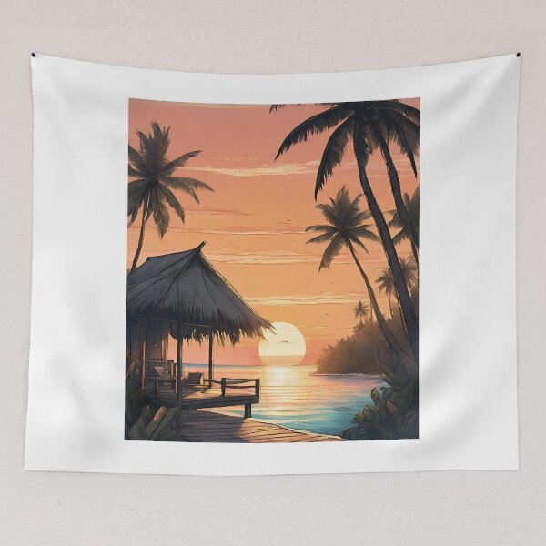Item preview,   Sunrise in Bali Beautiful View Perfect Gift designed and sold by xiaidex.