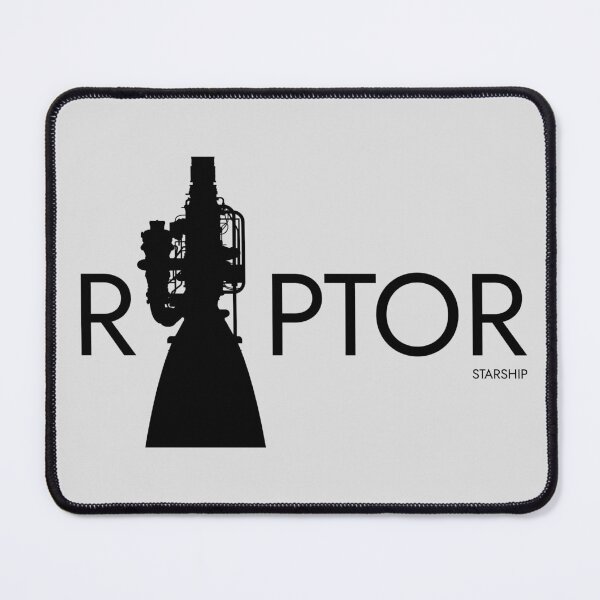 Item preview, Raptor 2 Rocket Engine. Starship (Typographic Logo) designed and sold by BGALAXY.
