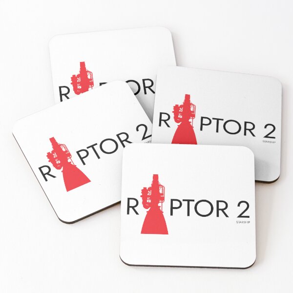 Item preview, Raptor 2 Rocket Engine. Starship (Typographic Logo) designed and sold by BGALAXY.