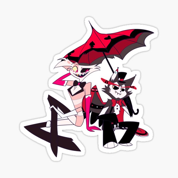 Item preview, Angel Dust and Husk - Loser Baby | Hazbin Hotel designed and sold by EggoPanda.