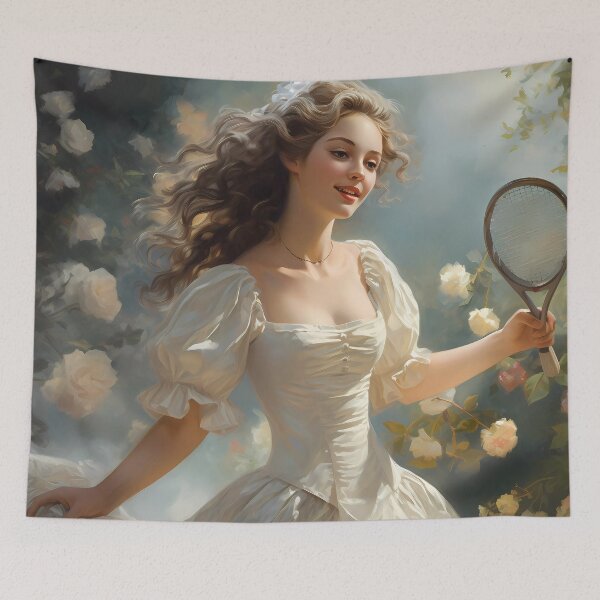 Item preview, Rococo Rendezvous: A Grand Tennis Affair - The Enlarged Edition designed and sold by DeenaDee.