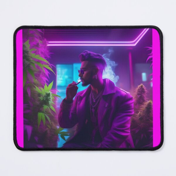 Item preview, entrepreneur smoking neon designed and sold by quantum X.