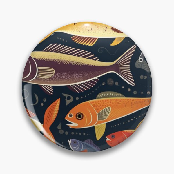 Item preview,  "Underwater Diversity: A Visual Fish Chart" designed and sold by LuNkyRose.
