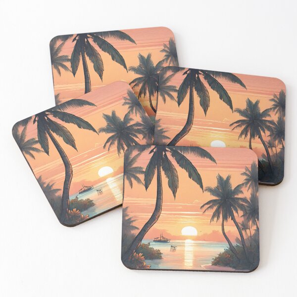 Item preview, Sunrise in Maldives Beautiful View Perfect Gift designed and sold by xiaidex.