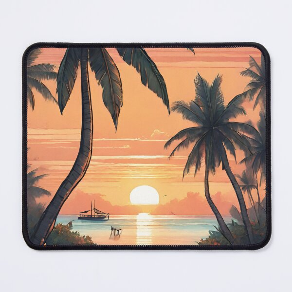 Item preview, Sunrise in Maldives Beautiful View Perfect Gift designed and sold by xiaidex.