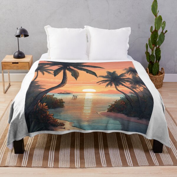 Item preview, Sunrise in Maldives Beautiful View Perfect Gift designed and sold by xiaidex.