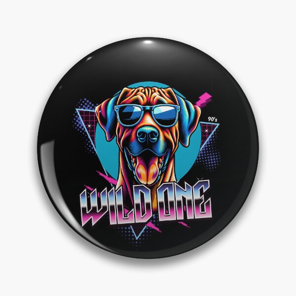 Item preview, Wild One Rhodesian Ridgeback designed and sold by RedDesignSyc.