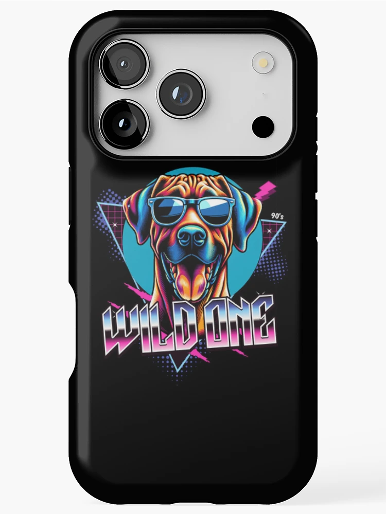 Thumbnail 1 of 4, iPhone Case, Wild One Rhodesian Ridgeback designed and sold by RedDesignSyc.
