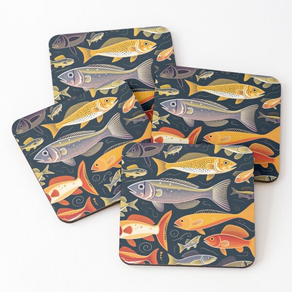 Item preview, "Underwater Diversity: A Visual Fish Chart" designed and sold by LuNkyRose.