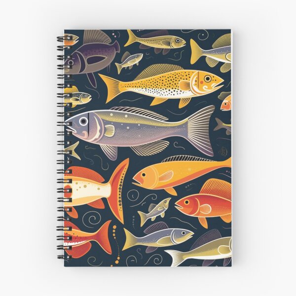 Item preview, "Underwater Diversity: A Visual Fish Chart" designed and sold by LuNkyRose.