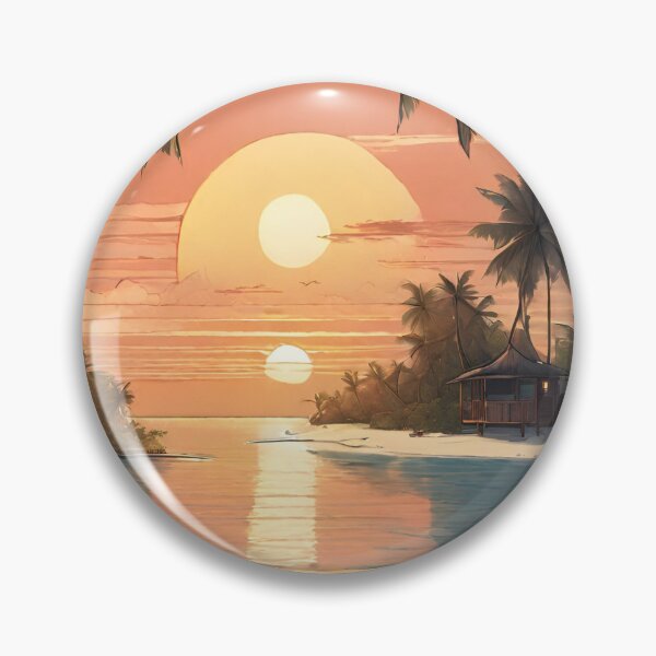 Item preview, Sunrise in Maldives Beautiful View Perfect Gift designed and sold by xiaidex.