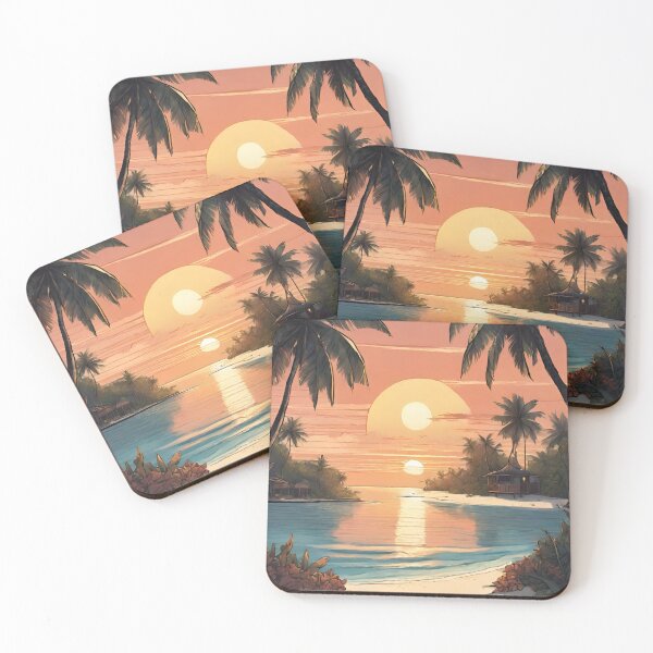 Item preview, Sunrise in Maldives Beautiful View Perfect Gift designed and sold by xiaidex.