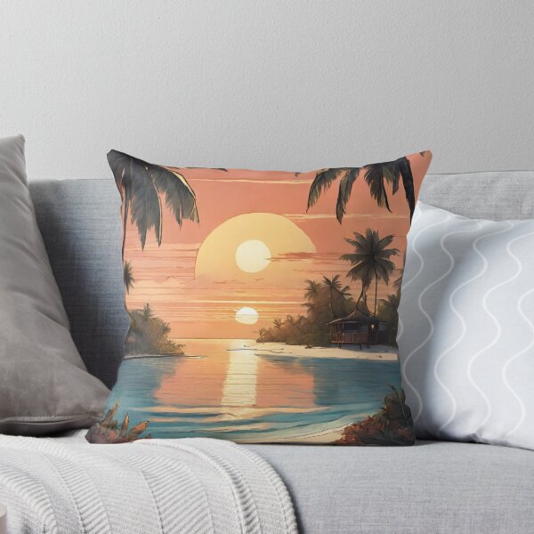 Item preview, Sunrise in Maldives Beautiful View Perfect Gift designed and sold by xiaidex.
