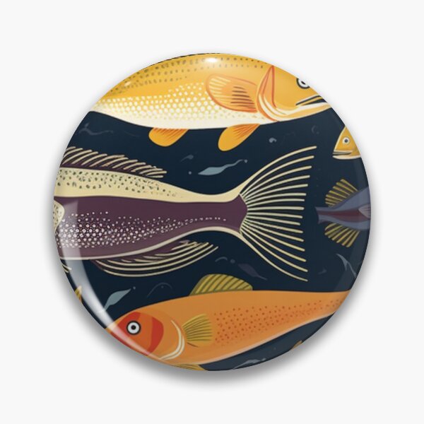 Item preview, "Underwater Diversity: A Visual Fish Chart" designed and sold by LuNkyRose.