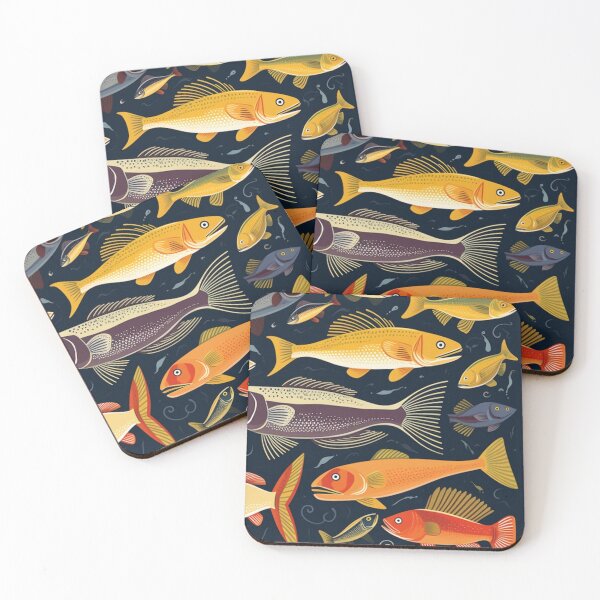 Item preview, "Underwater Diversity: A Visual Fish Chart" designed and sold by LuNkyRose.