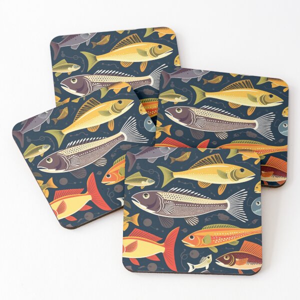 Item preview, "Underwater Diversity: A Visual Fish Chart" designed and sold by LuNkyRose.
