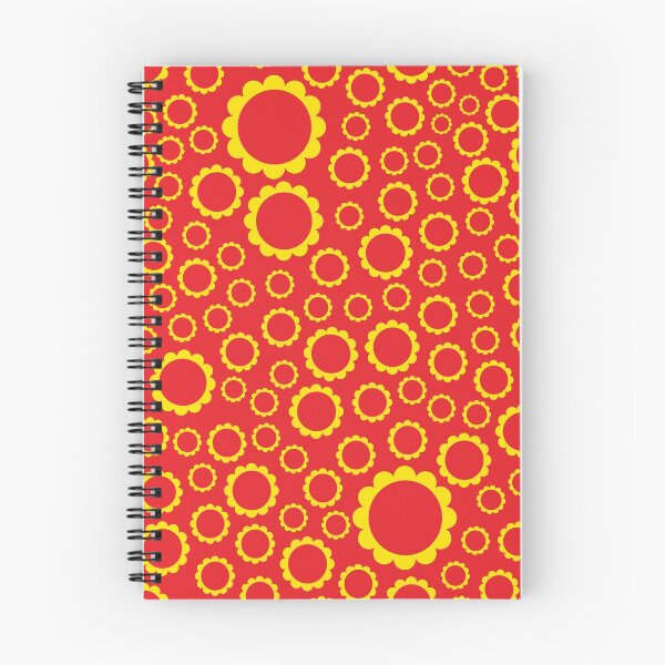 Item preview, Powerful flower power - yellow retro flowers designed and sold by knappidesign.