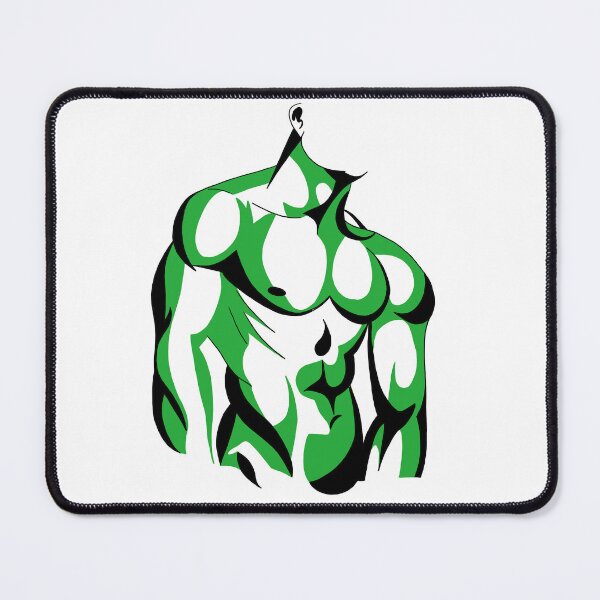Item preview, Abstract Body Design (Green) designed and sold by ArtByStitchez.